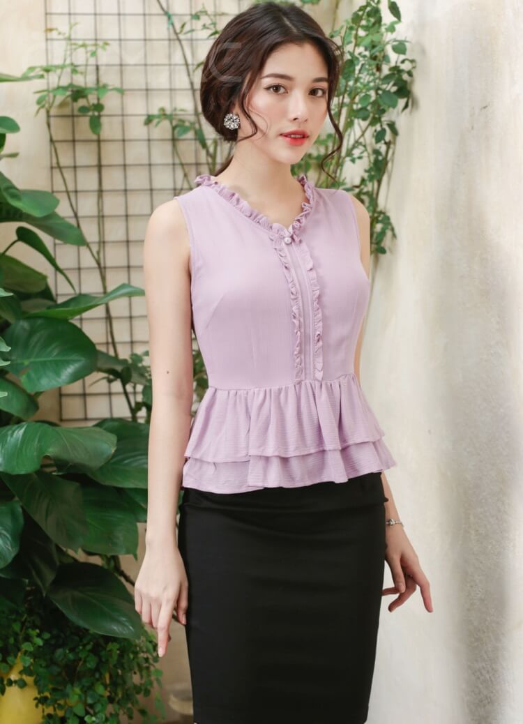áo peplum công sở giá rẻ