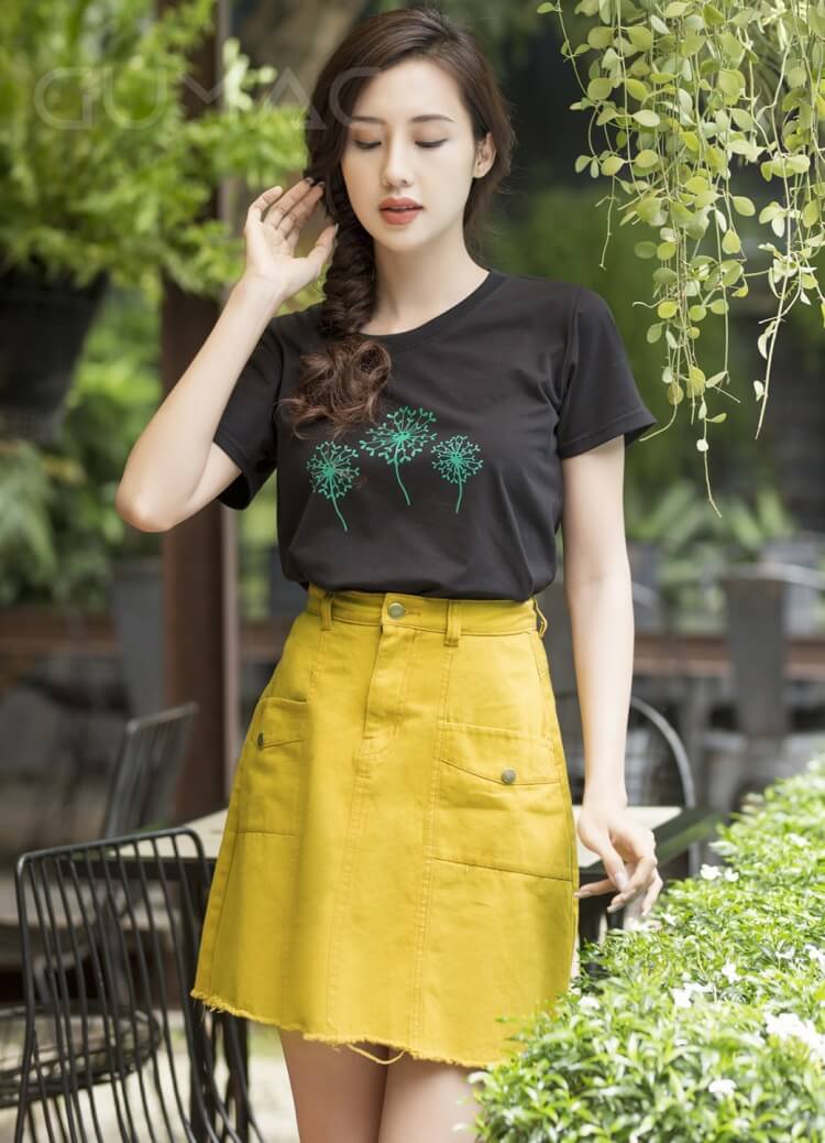 áo thun bồ công anh tay dài